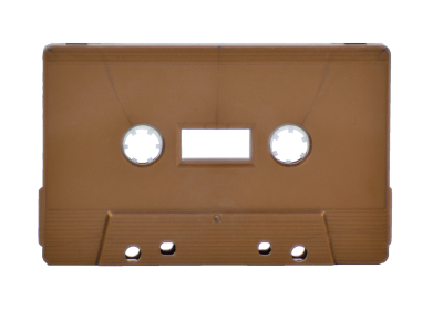 Antique Bronze Cassette Shell Tab Out